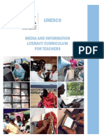 Media and Information Literacy Curriculum For Teachers en