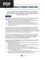 Holding Iran Accountable