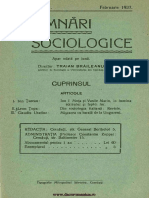 Insemnari Sociologice anul II, nr. 11, februarie 1937