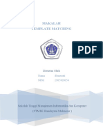 Makalah Template Matching PDF