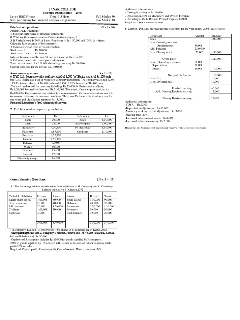 bbs 1st year question dividend revenue wells fargo proxy statement
