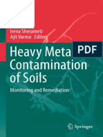 Heavy Metal Contamination of Soil Monitoring and Remediation