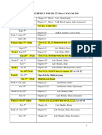 Bio227 Fall 2018 Schedule