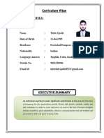 Personal Profile:: Curriculum Vitae