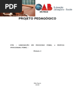 Projeto Pedagógico Pratica Juridica - Módulo 2