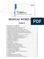 Manual Word 2003