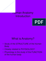 Anatomy Introduction