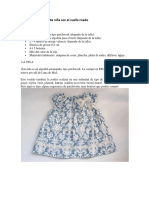 Cómo Hacer Vestido de Niña Con El Cuello Rizado