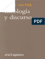 Ideología y Discurso Van Dijk