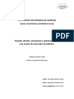 MOYA - Estudio, diseño,  simulación y optimización de una matriz de extrusión de plástico..pdf