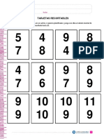 Tarjetas de Calculo Mental PDF