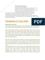 Mengapa Pemeriksaan CT Scan Orbita Dilakukan