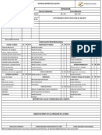 Reporte Diario Maquinaria PDF