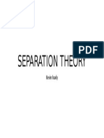 Separation Theory