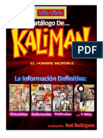 Catalogo de Kaliman