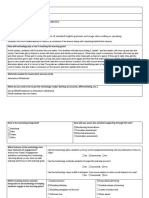 It Planning Form-Interactive Activity