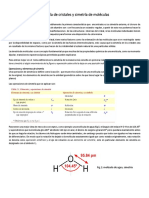 Simetría de Cristales y Simetría de Moléculas Trabajo