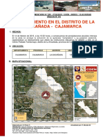 Reporte Complementario #592 27feb2019 Deslizamiento en El Distrito de La Encañada Cajamarca 01