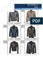 Wholesale Price List - Men's Genuine Leather Jackets & Coats 2