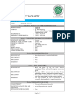 MSDS for SB-D05 Deinking Aid