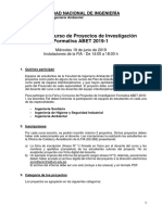 Bases Concurso de Proyectos 2019-1 18mar2019