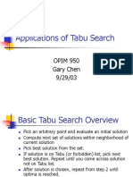 Tabu Search