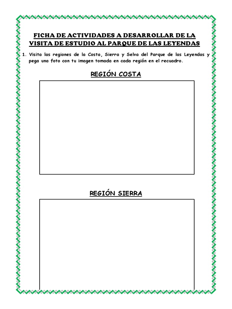 Trabajo_parque de Las Leyendas