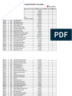 Lista Comprobante de Pago Abril