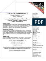 19 Assistant Principal Flute Job Description PDF