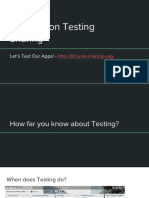 Automation Testing