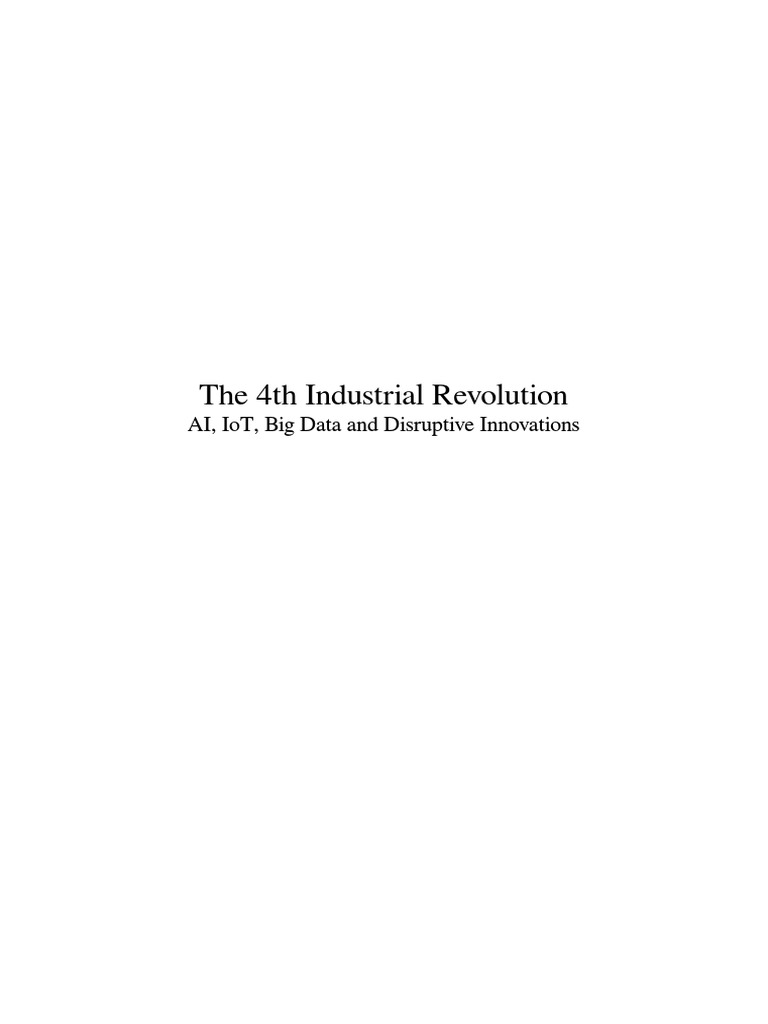 Wiki Book 4th Industrial Revolution PDF Artificial Intelligence Intelligence (AI) and Semantics image