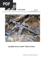 Springfield Armory’s SAINT EDGE 5.56 Pistol