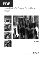 Armorblock I/O 8 Channel Io-Link Master: User Manual