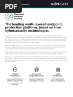 Kaspersky Endpoint Security Datasheet