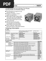 Solid-State Timer: 1/16 DIN Analog-Set Timer With Many Time Ranges, Operating Modes, and Aesthetics Options