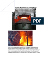 AOD Oxígeno Argón Decarburizing Horno