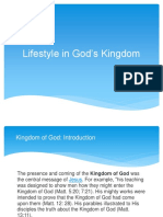 Living Prepared for God's Kingdom