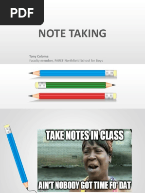 Note Taking
