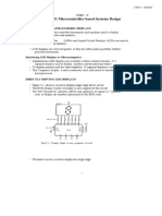 8051 Microcontroller Based Systems Design: Unit - V