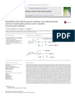 2. 2016.Degradation of the Pharmaceuticals Diclofenac and Sulfamethoxazole