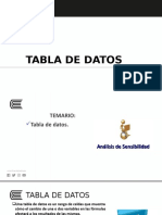 Tabla de Datos