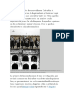 Ante El Drama de Los Desaparecidos en Colombia