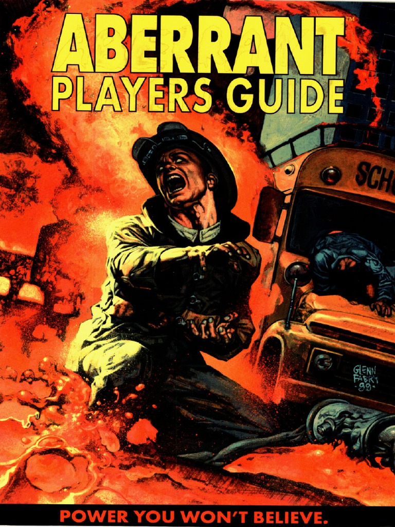Aberrant Players Guide (1100954) PDF Search And Seizure Superheroes