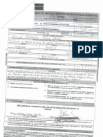 Modelo de Formulario para La Obtercion Del Cira PDF