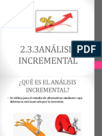 Análisis Incremental 