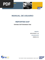 Reportes Financieros en SAP B1 | PDF | Contabilidad | Presupuesto