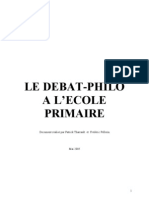 Debat Philo Primaire