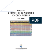 Roedy Blacks Complete Keyboard Chord Poster User Guide