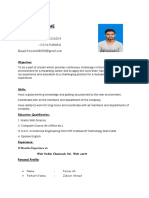 Faizan Ali: Curriculum Vitae