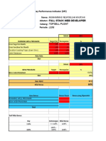 Key Performance Indicator (KPI) Nama: Muhammad Nejatullah Kautsar Jabatan: Full Stack Web Developer Cabang: Topsell Pusat Periode: JUNI